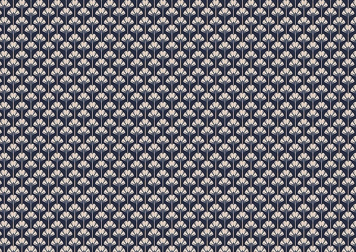 Ted Baker Palm Geo, Navy - Twist&Fit Roller Blind - Image 6
